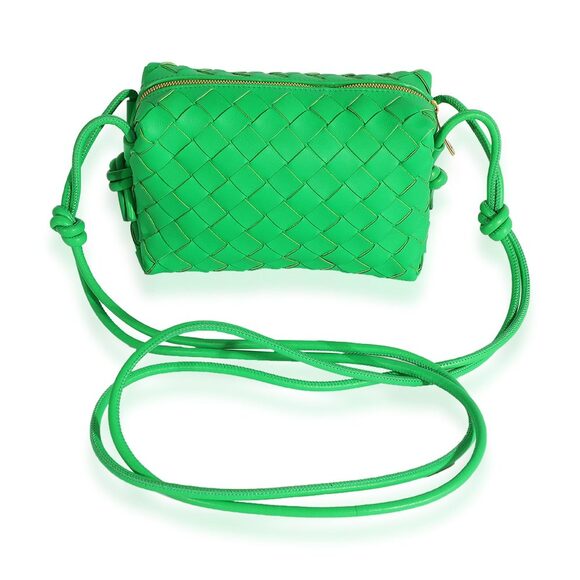 Bottega Veneta Parakeet Intrecciato Leather Mini Loop - Picture 3 of 8